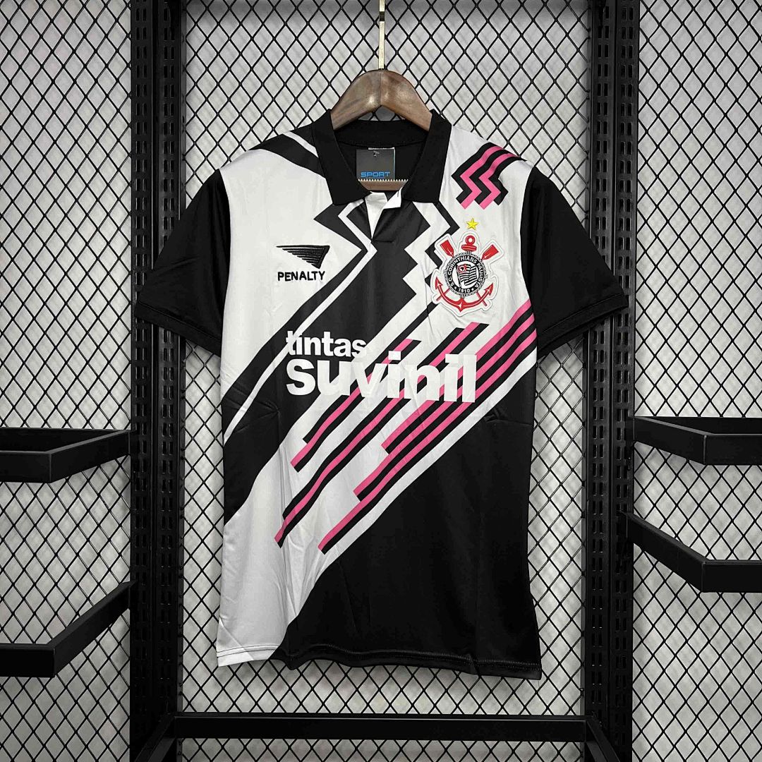 1995 Corinthians Retro Goalkeeper Kit Soccer Uniform AAAAJerseys Dropshipping Yupoo