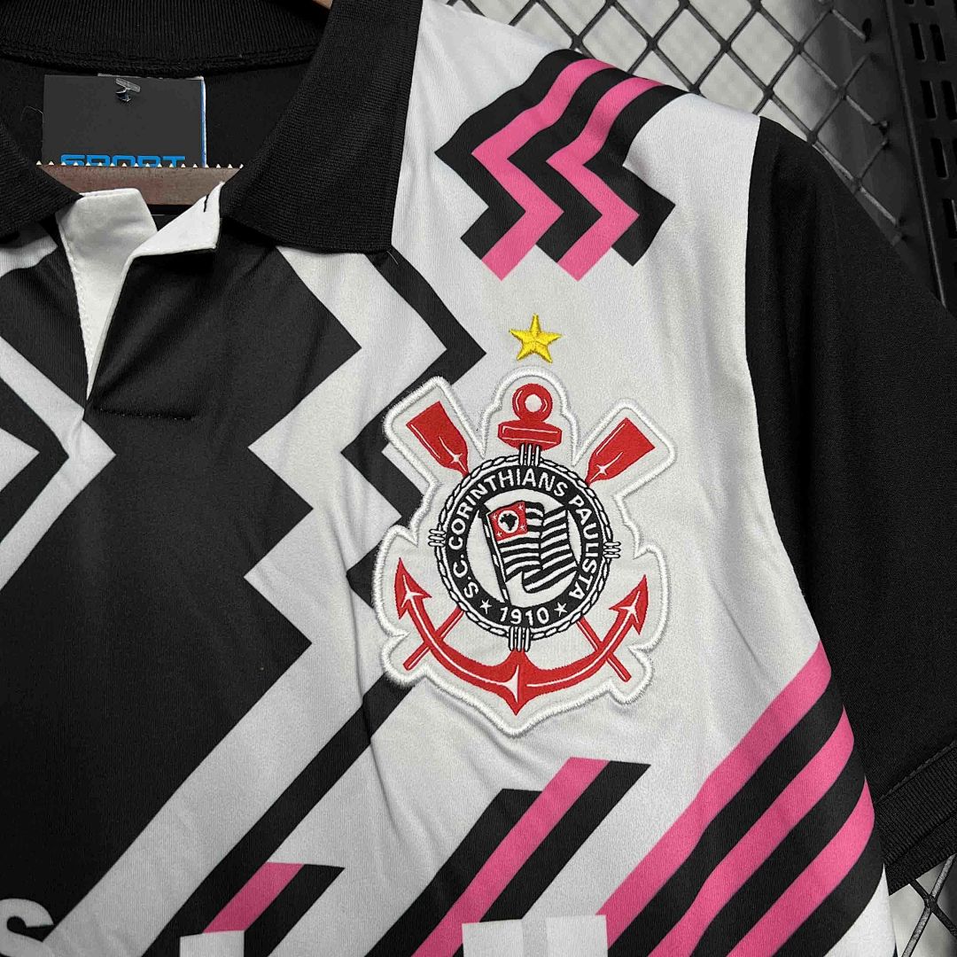 1995 Corinthians Retro Goalkeeper Kit Soccer Uniform AAAAJerseys Dropshipping Yupoo 4