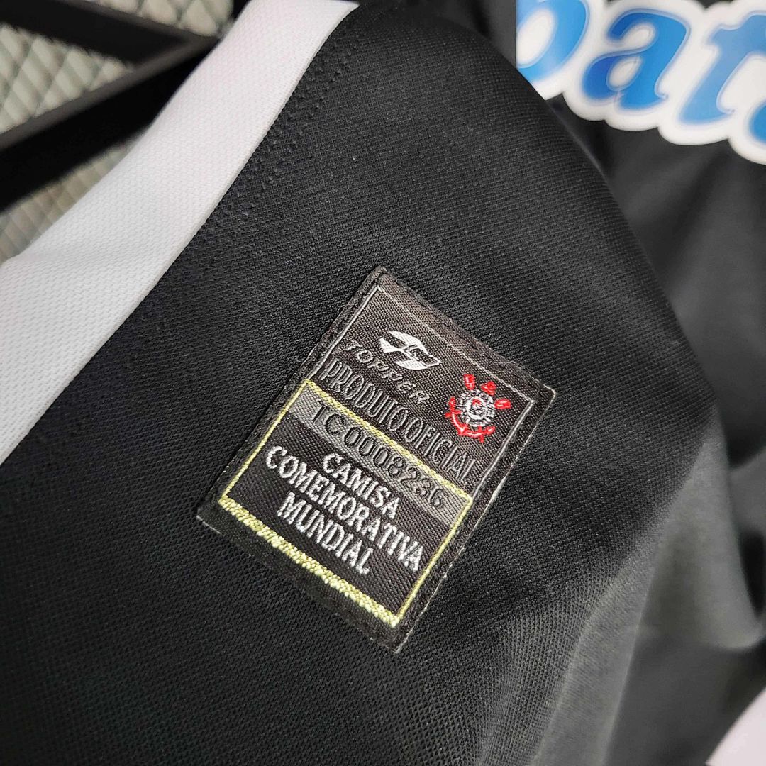 2000 Retro Corinthians Away S-XXL Soccer Jerseys 7