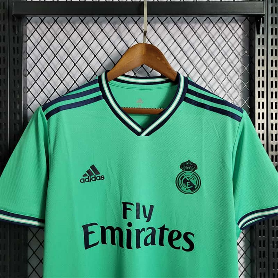 19-20 Retro Real Madrid Two Away Size S-XXL 6