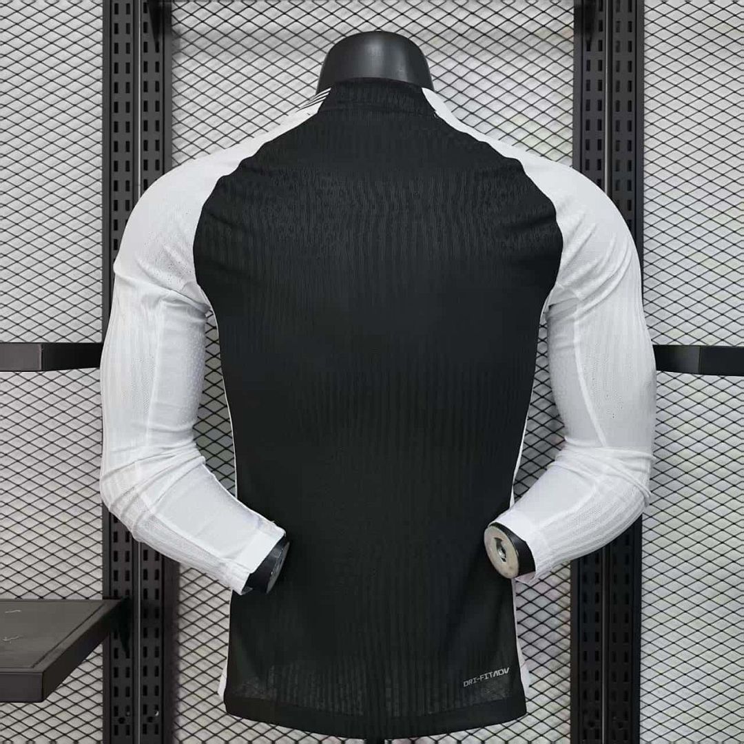 25-26 Corinthians Away Long Sleeve Kit Player Version Shirt 2