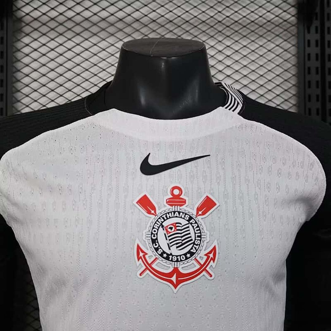 2025 Players Corinthians Home Kit Long Sleeve S-2XL Cheap Football Jersey Wholesale Yupoo 8