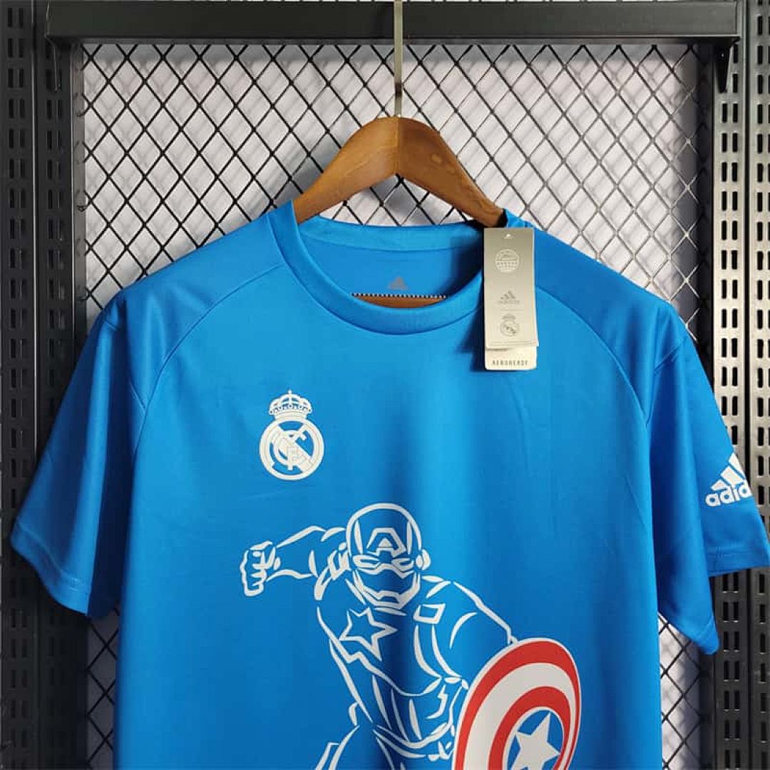 2022 Real Madrid Captain America Special Edition Size S-XXL 6