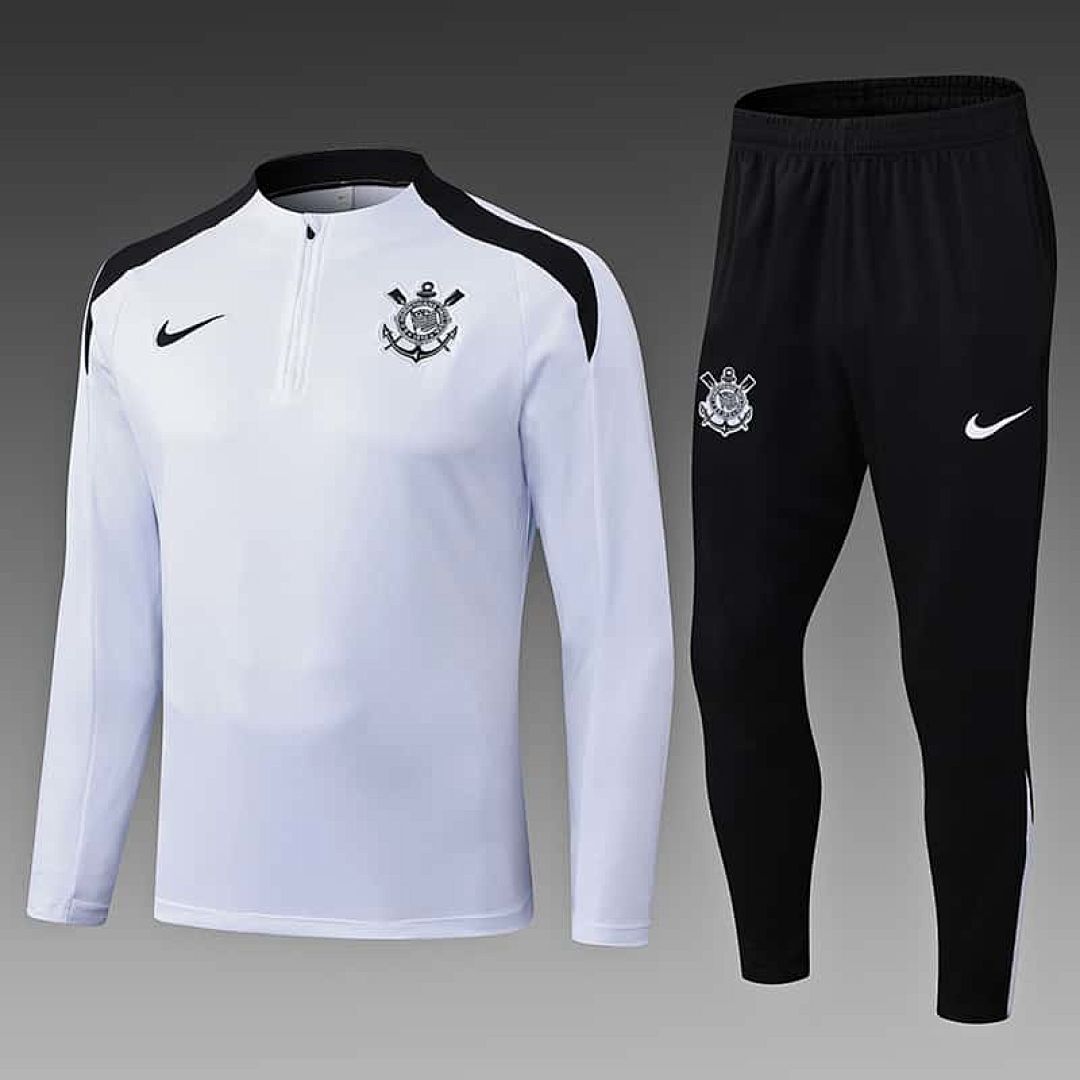 25-26 Corinthians Training Kits Tracksuits Sweatshirt Cheap Football Jersey Wholesale Yupoo 4