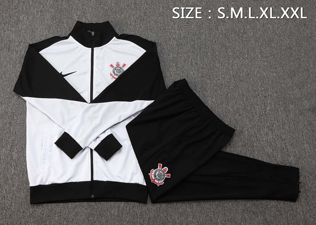 25-26 Corinthians Training Kits Jacket Tracksuits Cheap Football Jersey Wholesale Yupoo 2