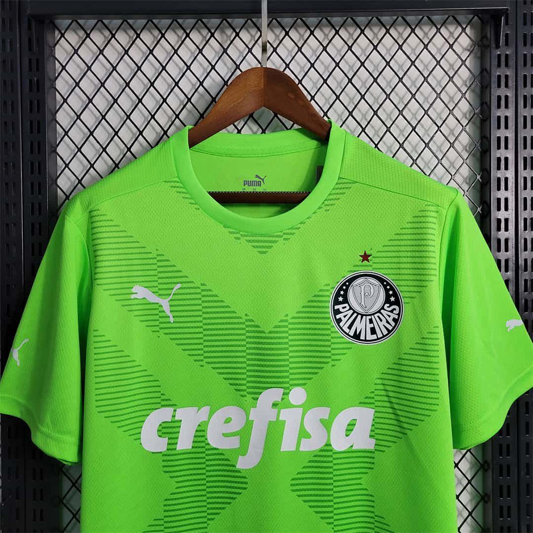 23-24 Palmeiras fluorescent green goalkeeper 2