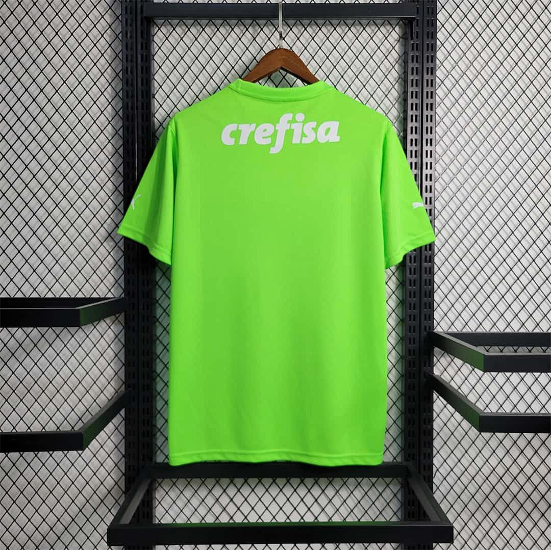 23-24 Palmeiras fluorescent green goalkeeper 5