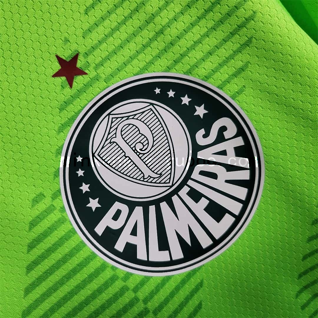 23-24 Palmeiras fluorescent green goalkeeper 9