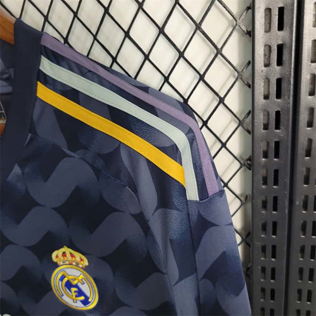 23-24 Real Madrid away long sleeved size S-3XL Soccer Jersey 5