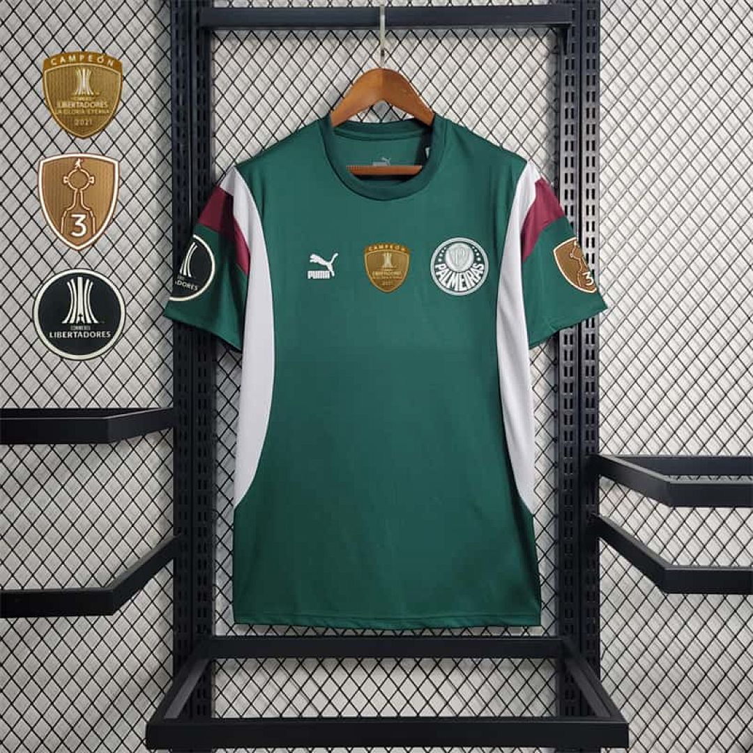 23-24 Palmeiras entrenamiento traje verde Size S-XXL 2
