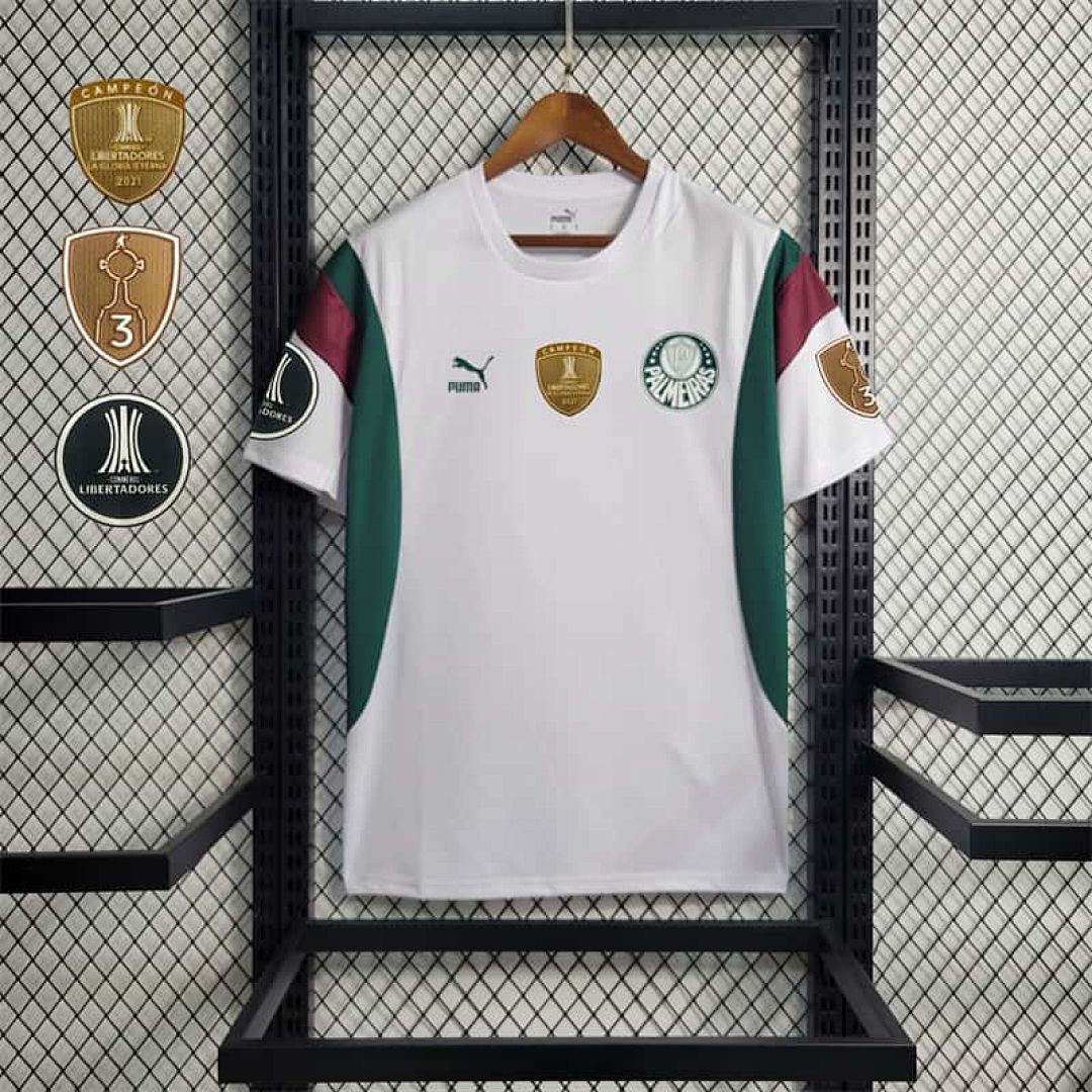 23-24 Palmeiras Training Suit White Size S-XXL 2