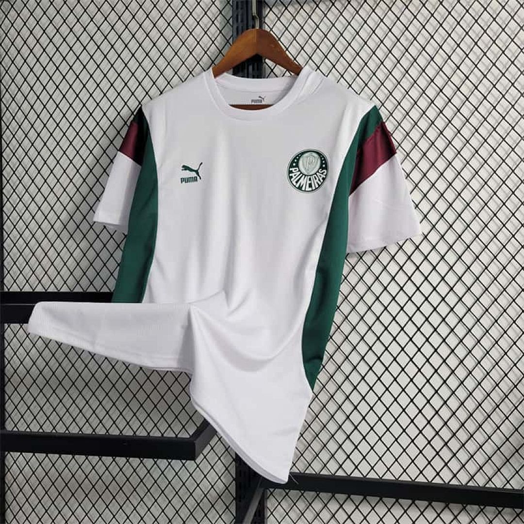 23-24 Palmeiras Training Suit White Size S-XXL 3