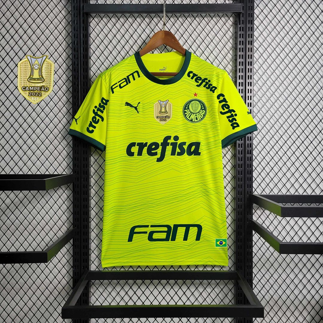 23-24 All Sponsor Palmeiras Second Away football t-shirt 2