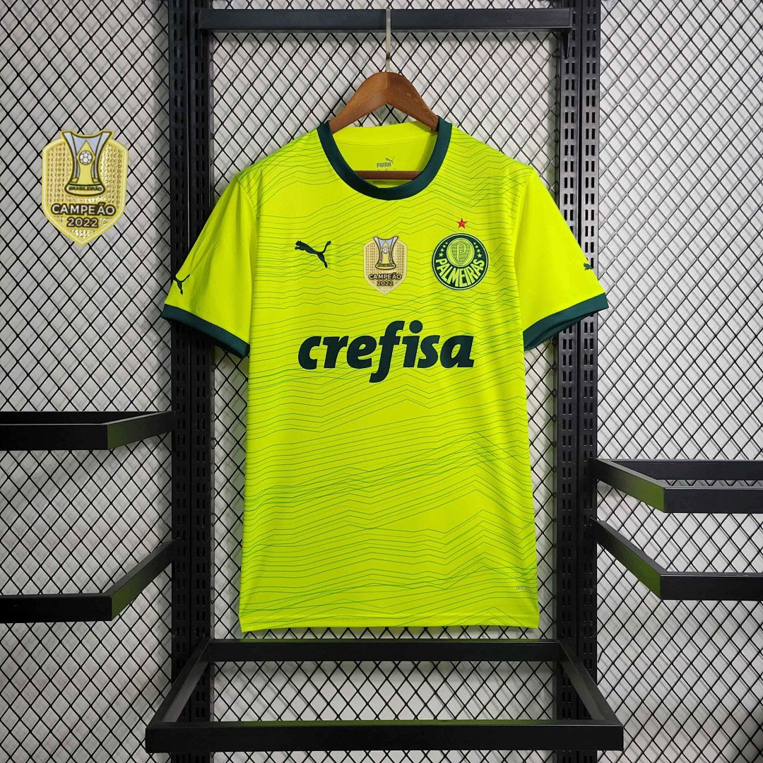 23-24 All Sponsor Palmeiras Second Away football t-shirt 3