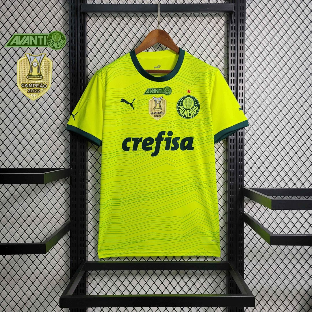 23-24 All Sponsor Palmeiras Second Away football t-shirt 4