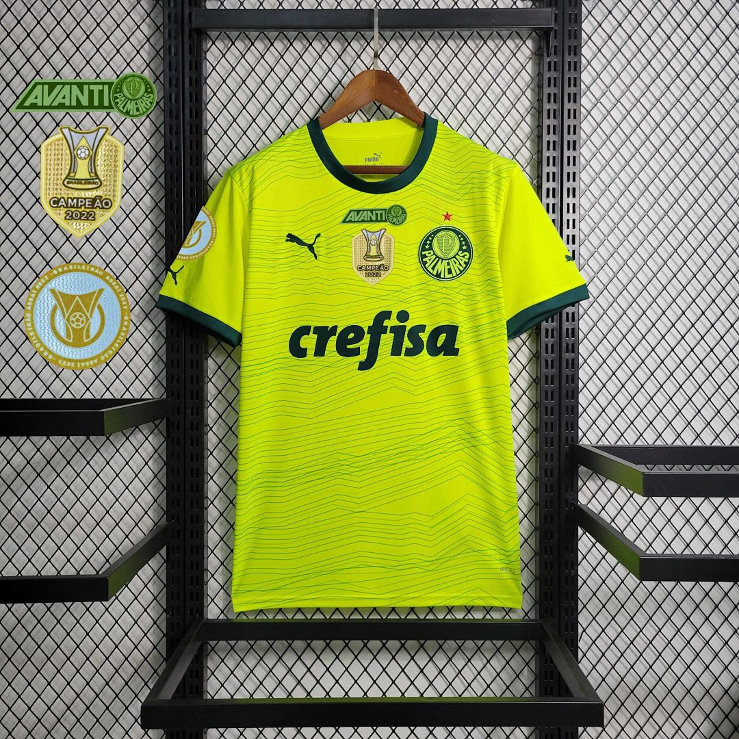 23-24 All Sponsor Palmeiras Second Away football t-shirt 5