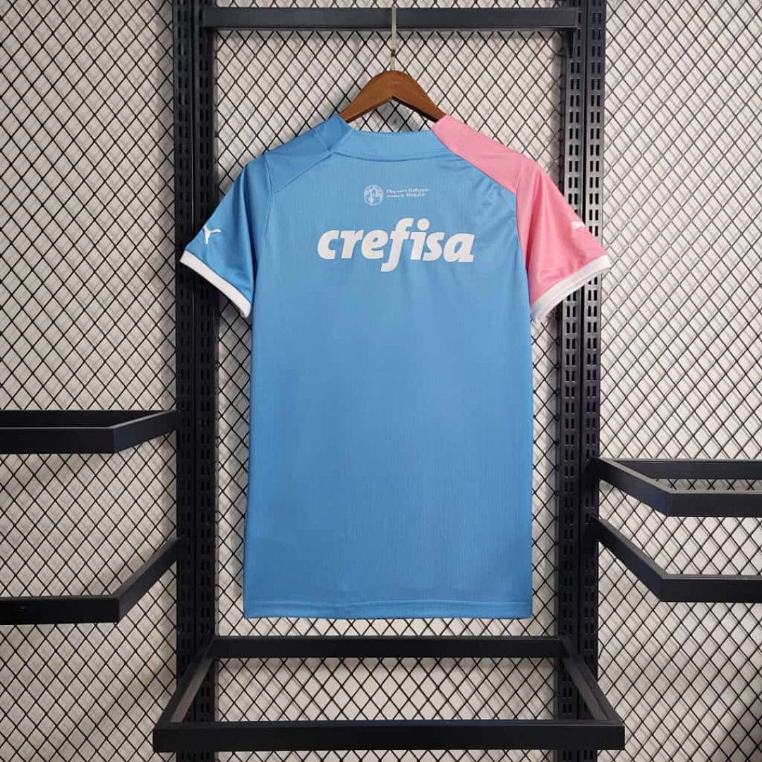 23-24 Palmeiras Special Edition Pink&amp;amp;Blue S-4XL Cheap Soccer Jerseys 10