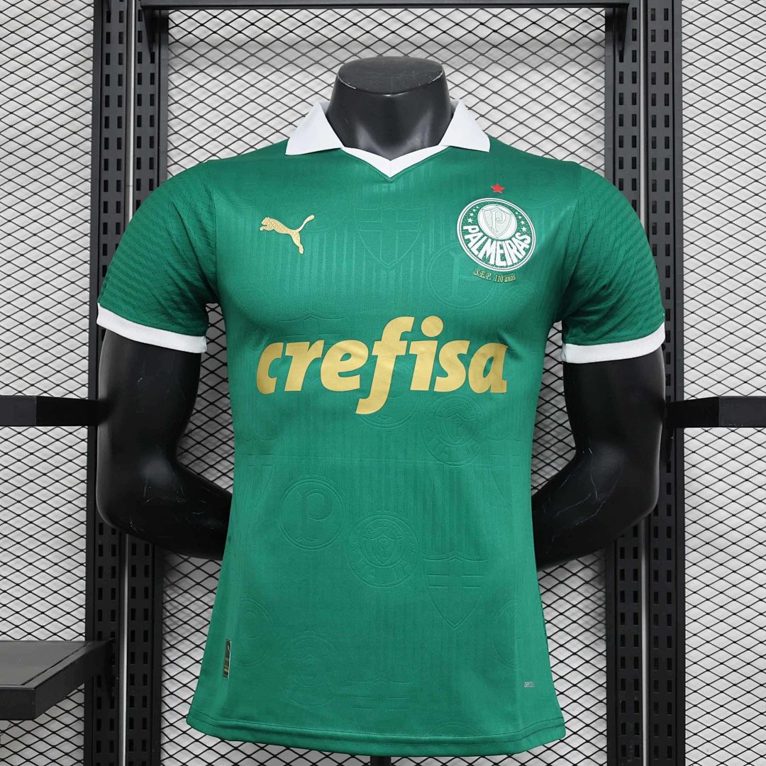 24-25 Palmeiras Home Kit Player Version Shirt