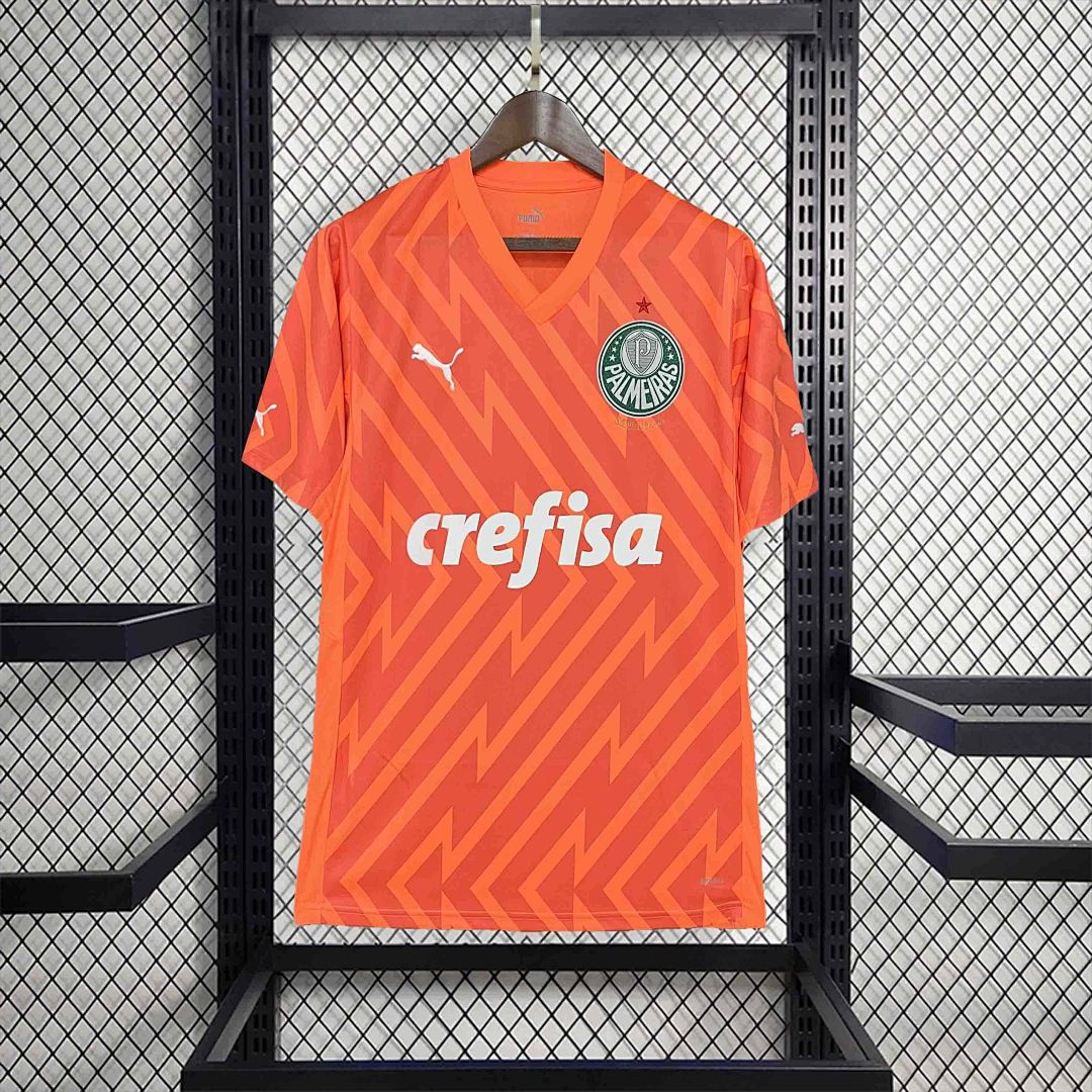24-25 Palmeiras Goalkeeper Orange Kit