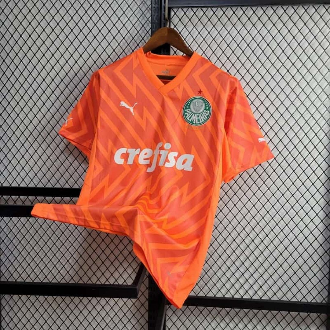24-25 Palmeiras Goalkeeper Orange Kit 3