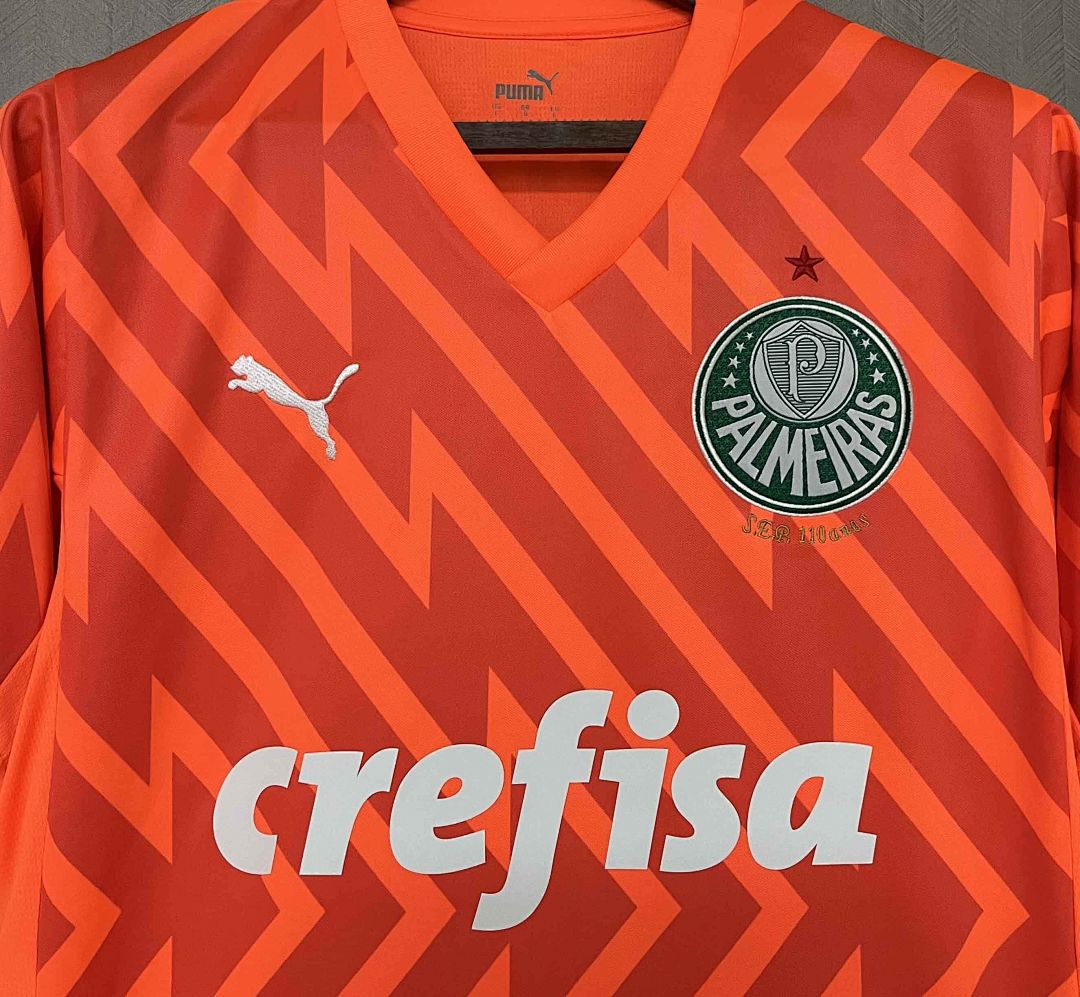 24-25 Palmeiras Goalkeeper Orange Kit 4