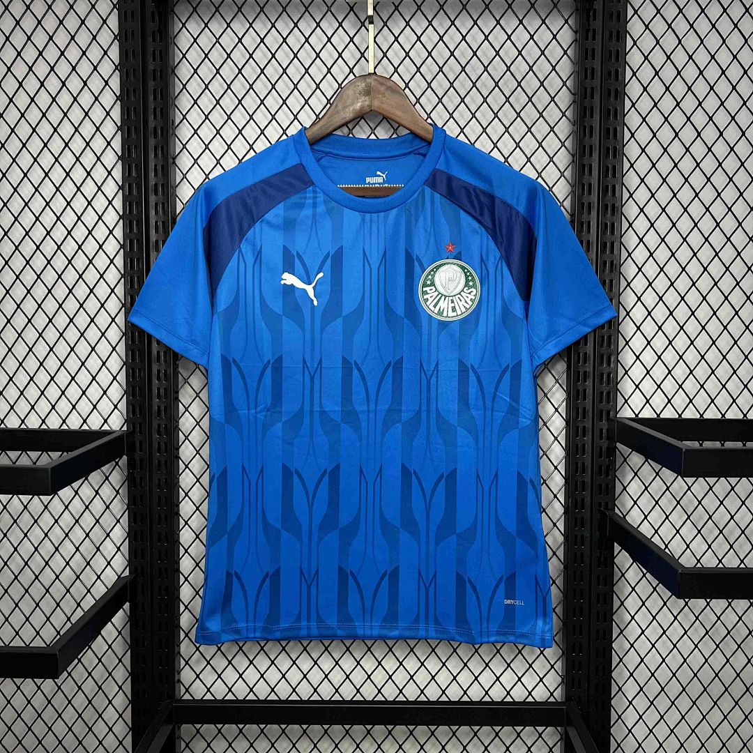 24-25 Palmeiras Training Blue Kit Soccer Unifrom