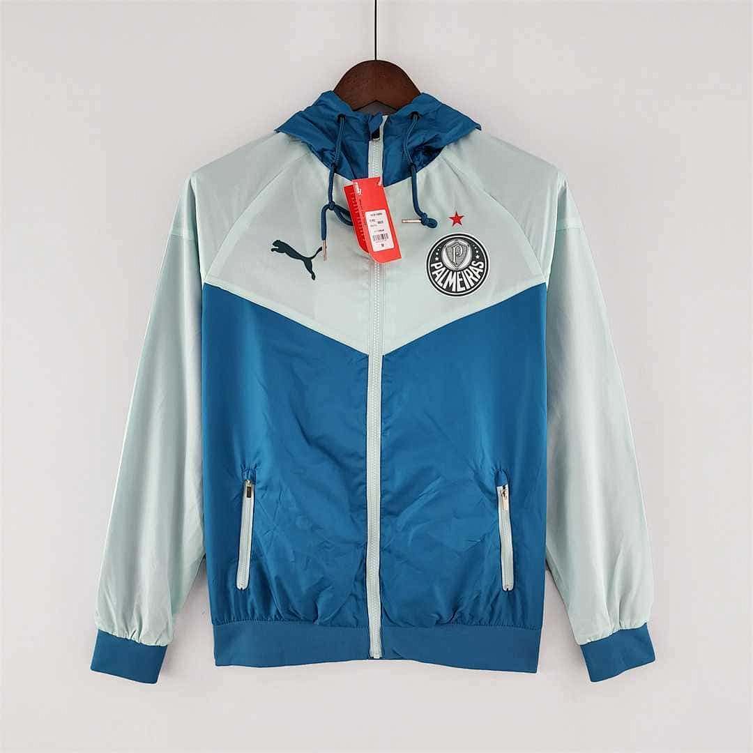 2022 Palmeiras blue Windbreaker