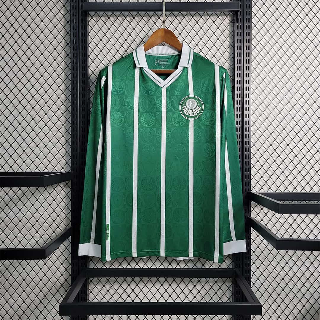 1993 retro Palmeiras local manga larga size S-4XL