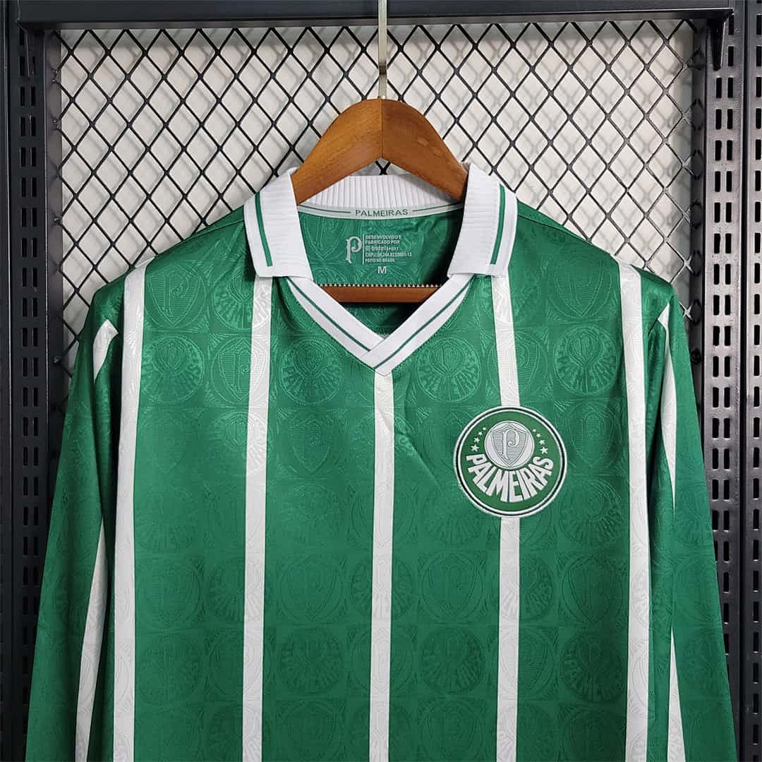 1993 Retro Palmeiras home long-sleeved size S-4XL 4