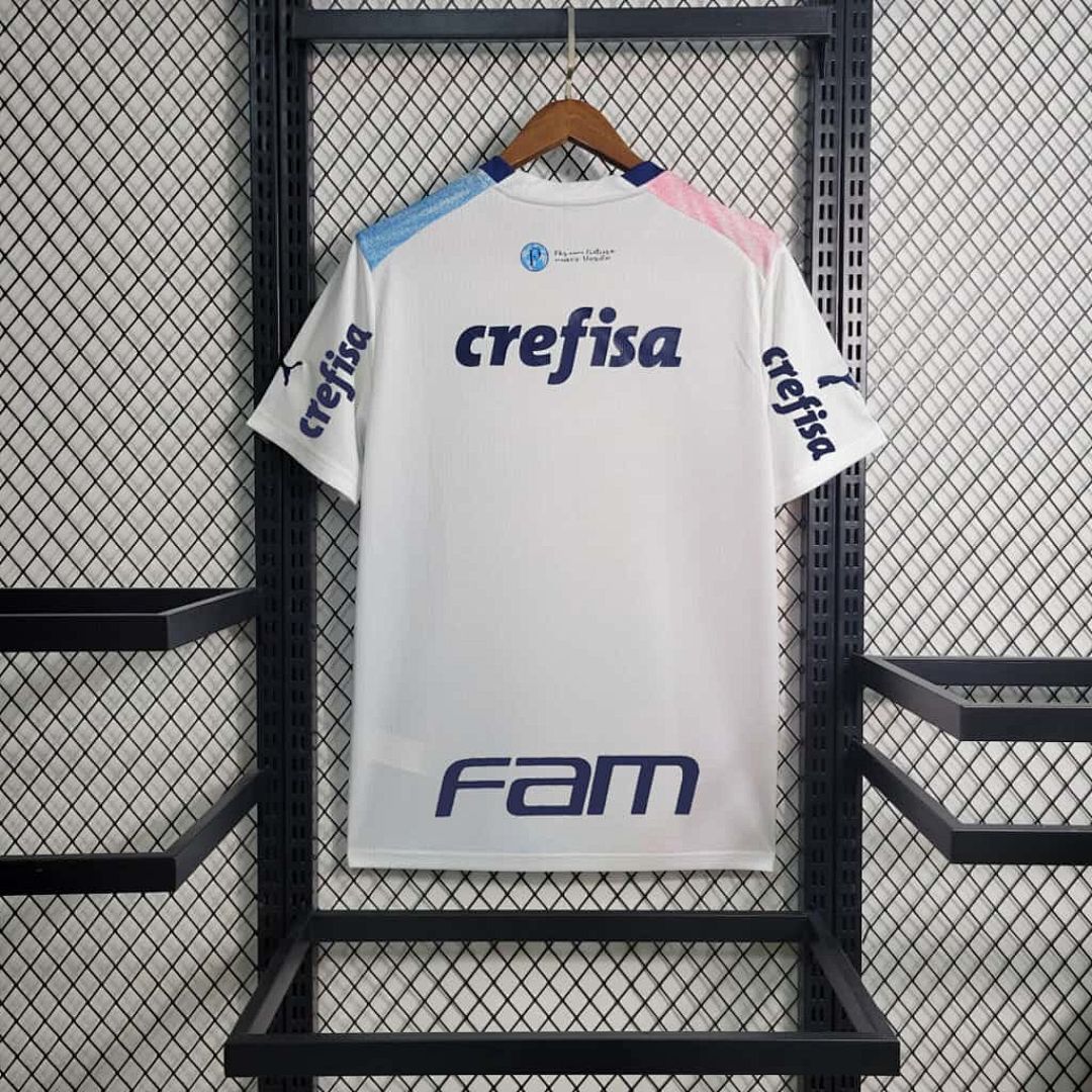 23-24 Palmeiras Special Edition White&amp;amp;Pink S-4XL Cheap Soccer Jerseys 2