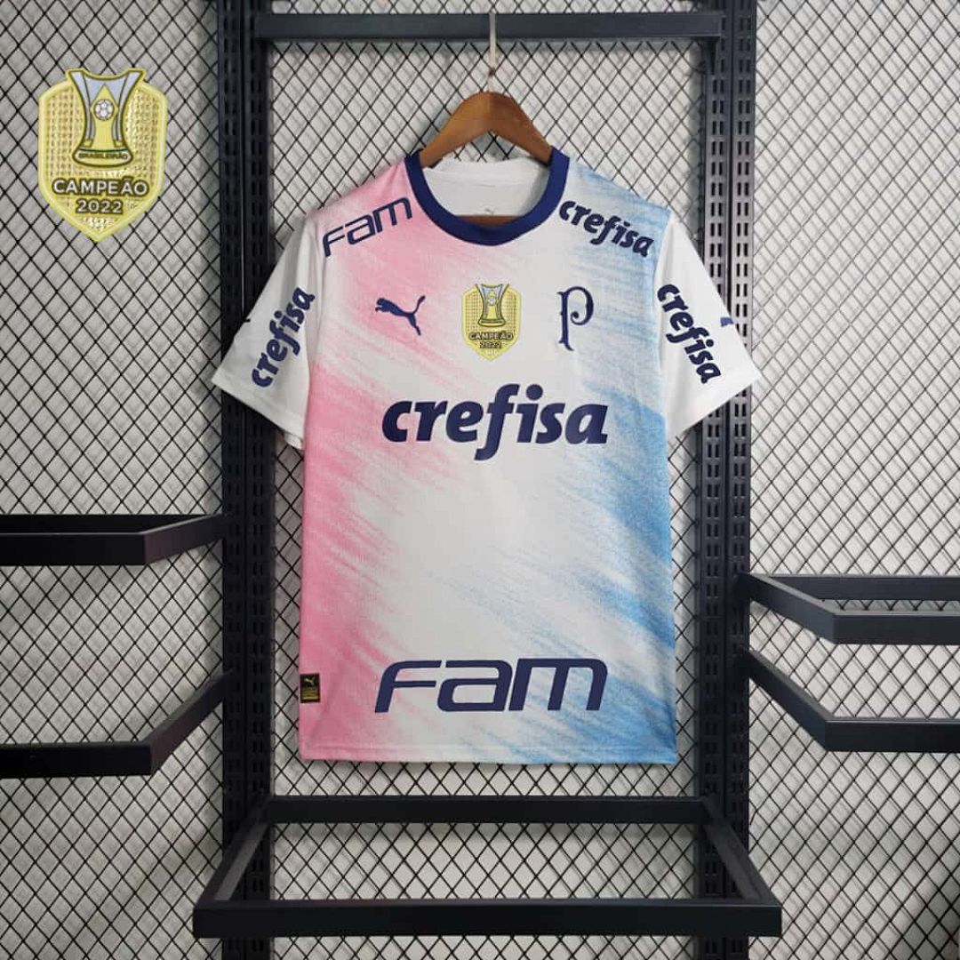 23-24 Palmeiras Special Edition White&amp;amp;Pink S-4XL Cheap Soccer Jerseys 7