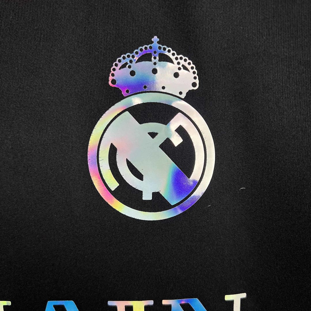 23-24 Real Madrid Special Edition Kit Black Bling Shirt 5