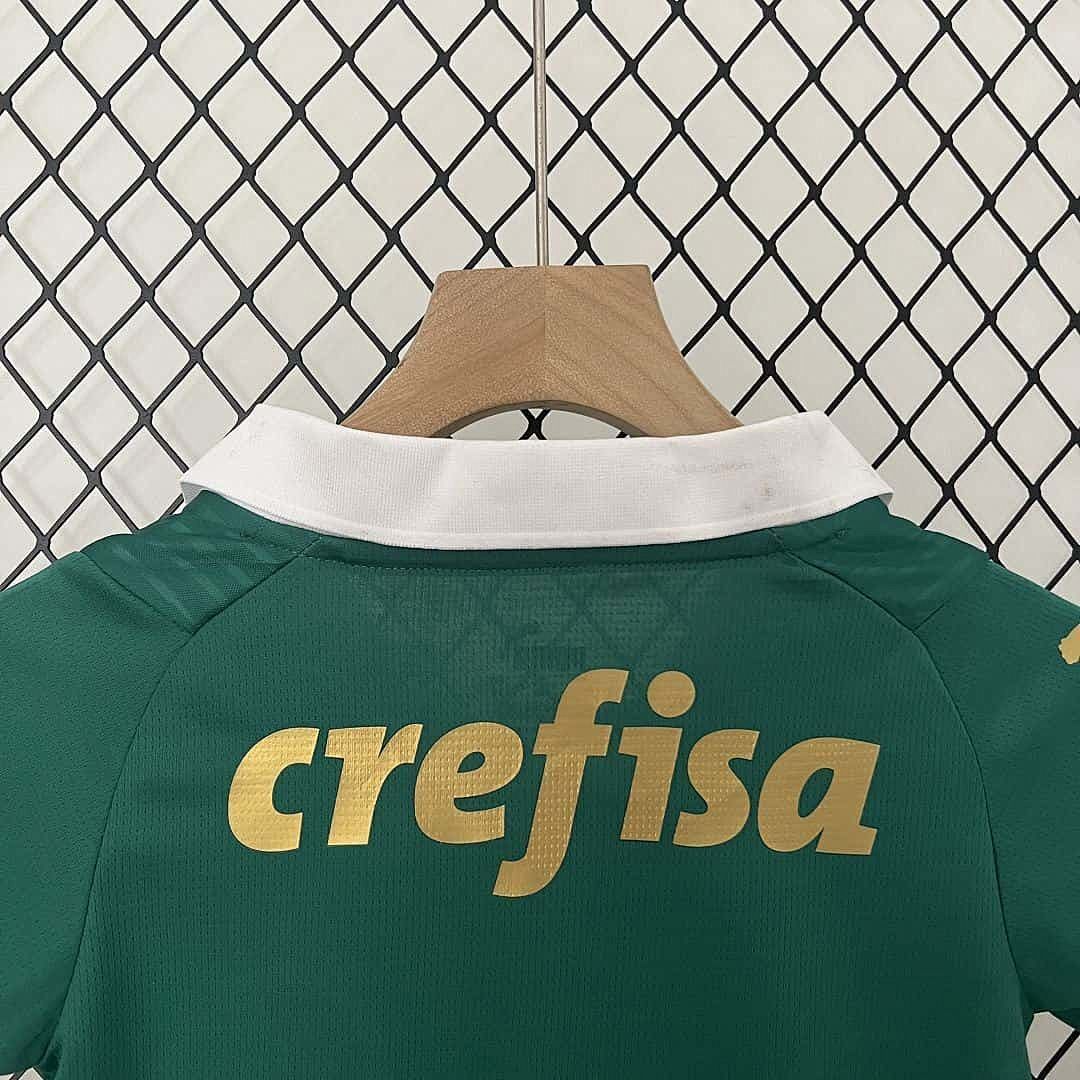 24-25 Palmeiras Home Kid Kits Children Sets 2