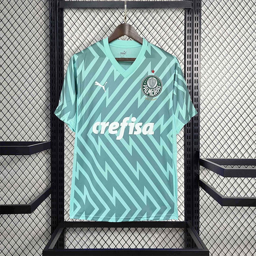 24-25 Palmeiras Goalkeeper Green Kit Jerseys Supllier Yupoo