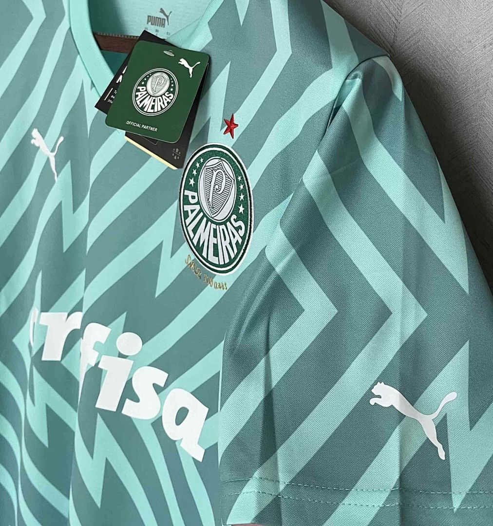 24-25 Palmeiras Goalkeeper Green Kit Jerseys Supllier Yupoo 4