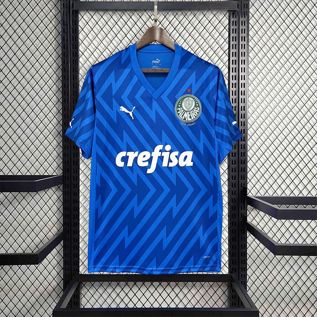 24-25 Palmeiras Goalkeeper Blue Kit Football Replicas Yupoo