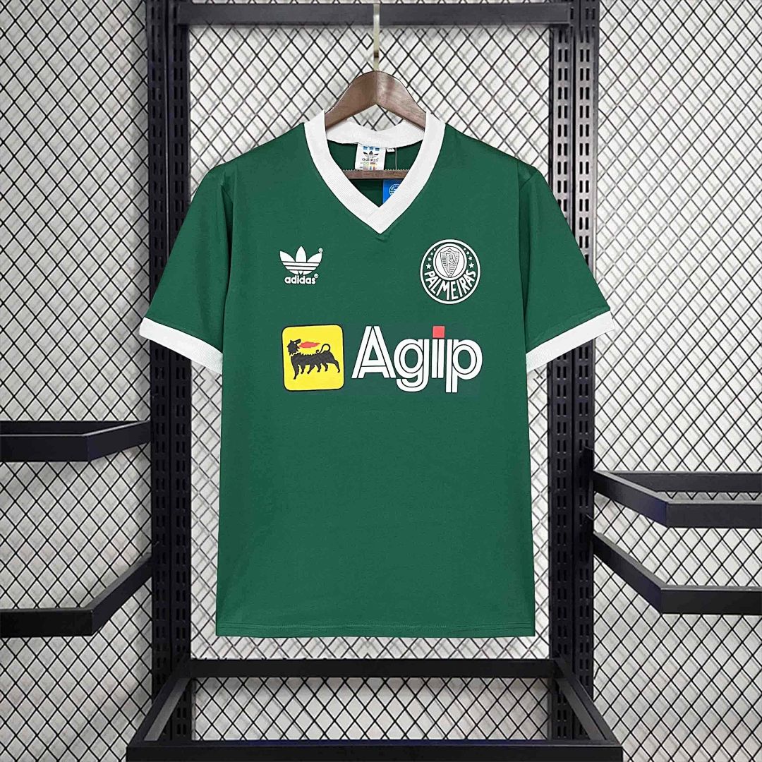 1987-88 Retro Palmeiras Home S-4XL