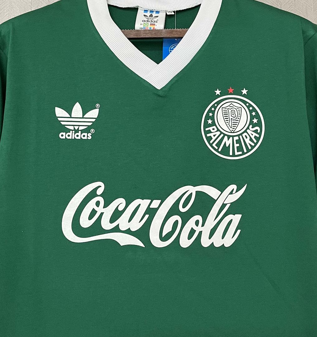 1990-91 Retro Palmeiras Home S-4XL 6