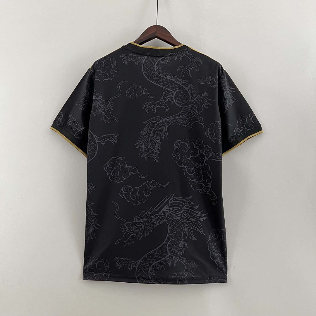 23-24 Real Madrid Special Edition Kit Black Dragon Shirt 3