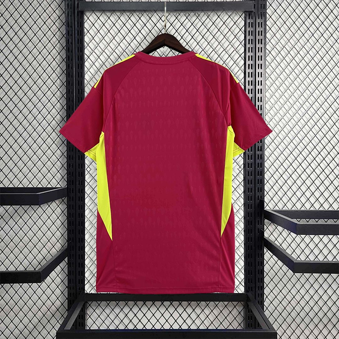 23-24 Real Madrid Goalkeeper Shirt Red Kit 5