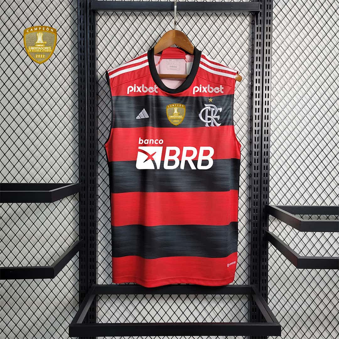 23-24 Flamengo home Tank Top