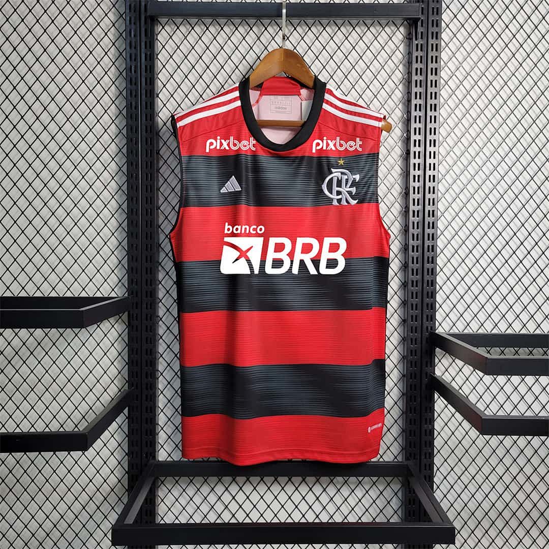 23-24 Flamengo home Tank Top 11