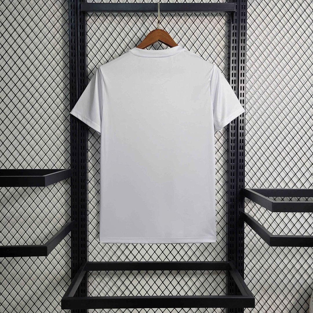23-24 Real Madrid Special Editon Kit White Black Logo Shirt 2
