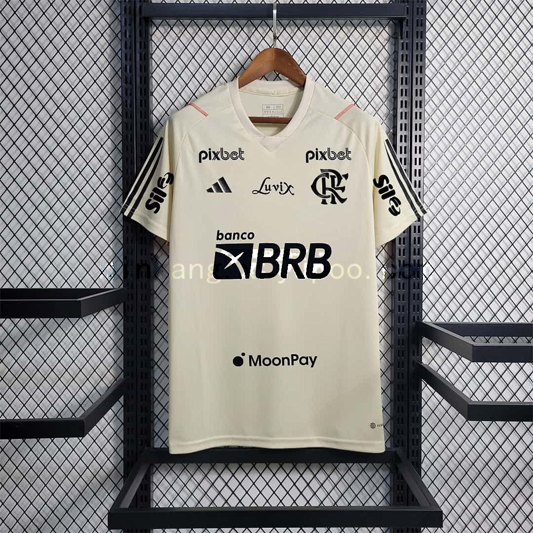 23-24 Flamengo training suit off-white