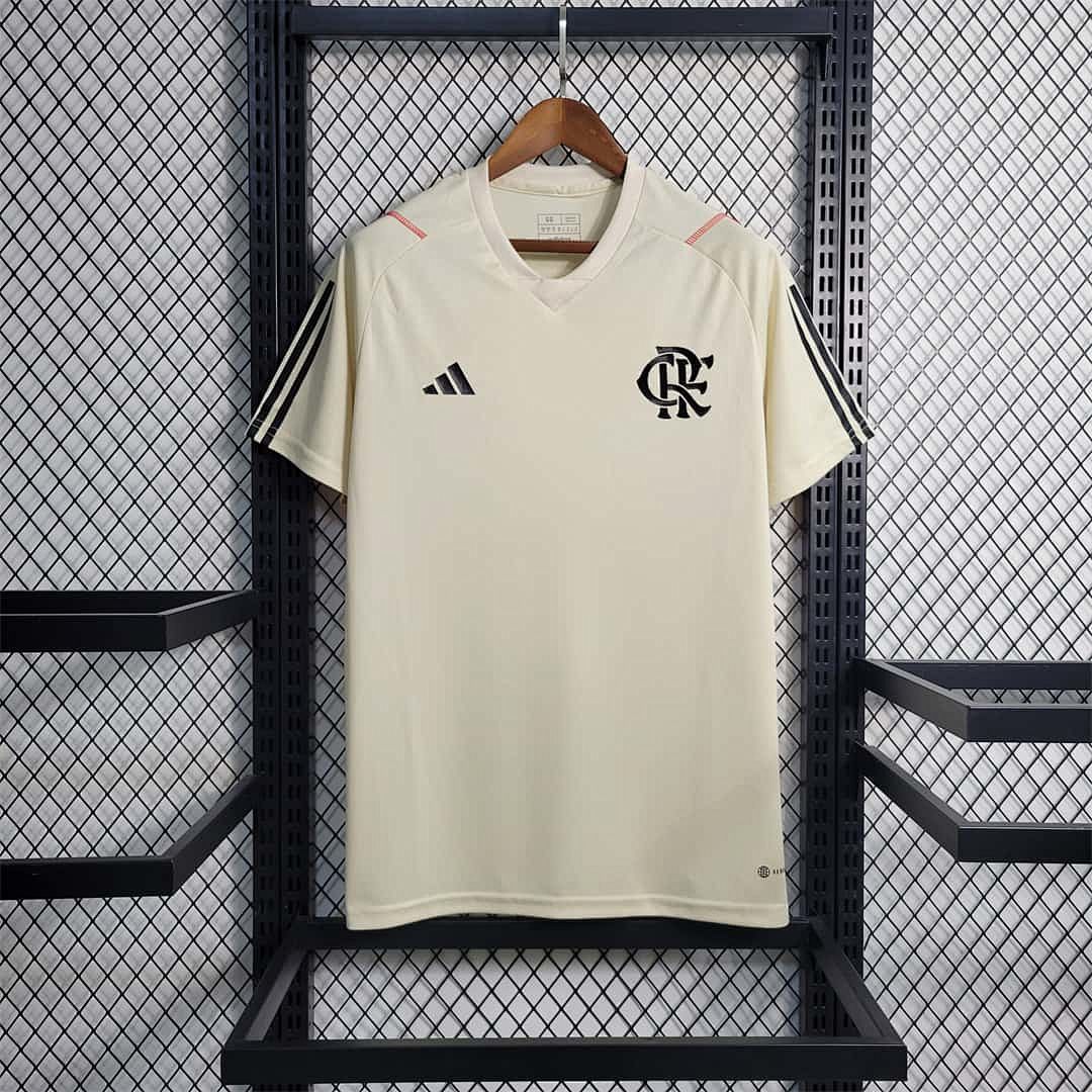 23-24 Flamengo training suit off-white 5