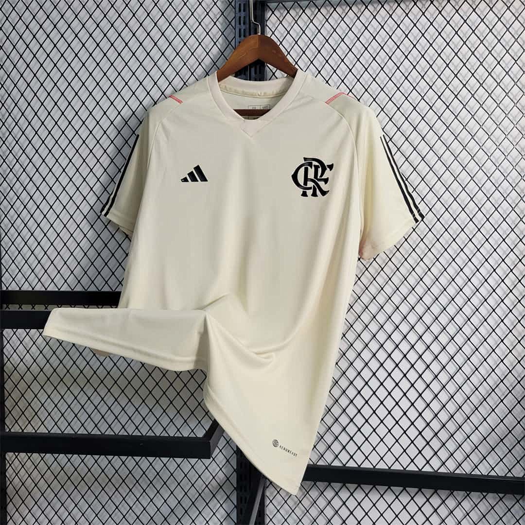 23-24 Flamengo training suit off-white 7