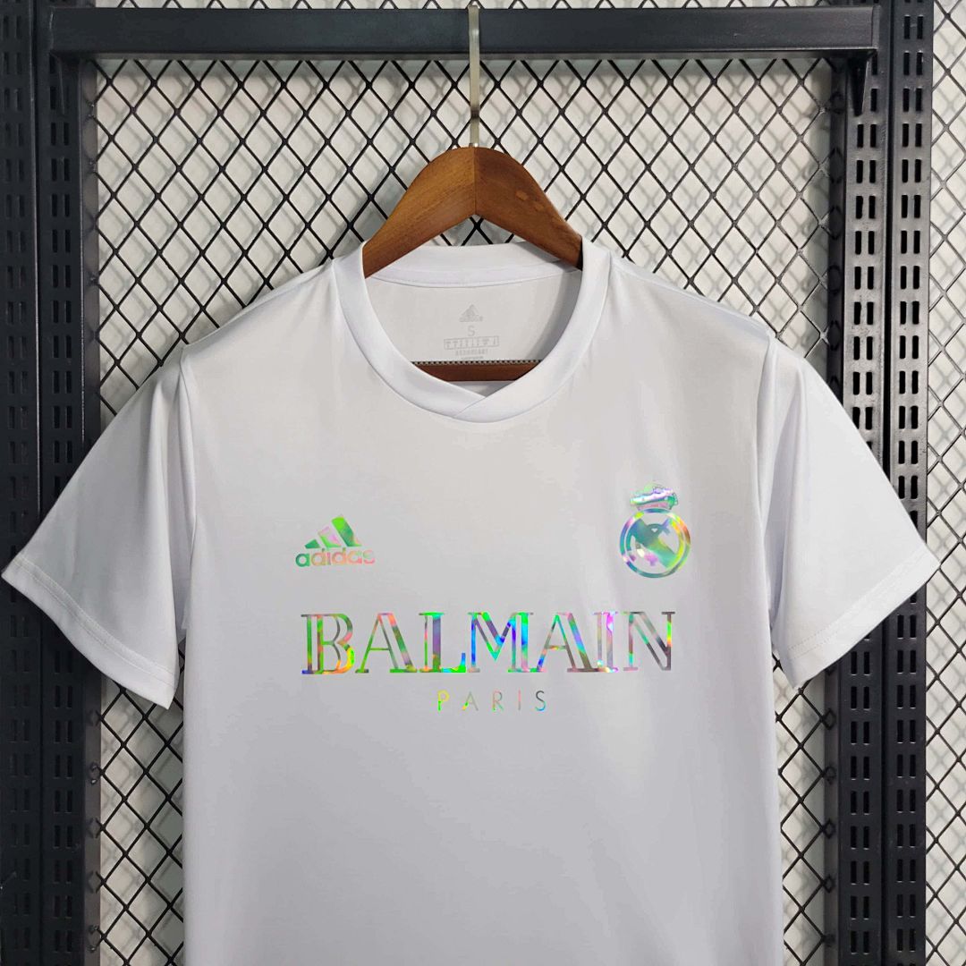23-24 Real Madrid Special Editon Kit White Bling Shirt 5