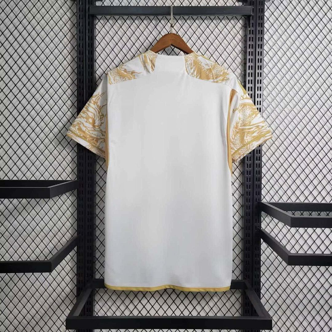 23-24 Real Madrid Special Editon Kit Golden Dragon Shirt 2