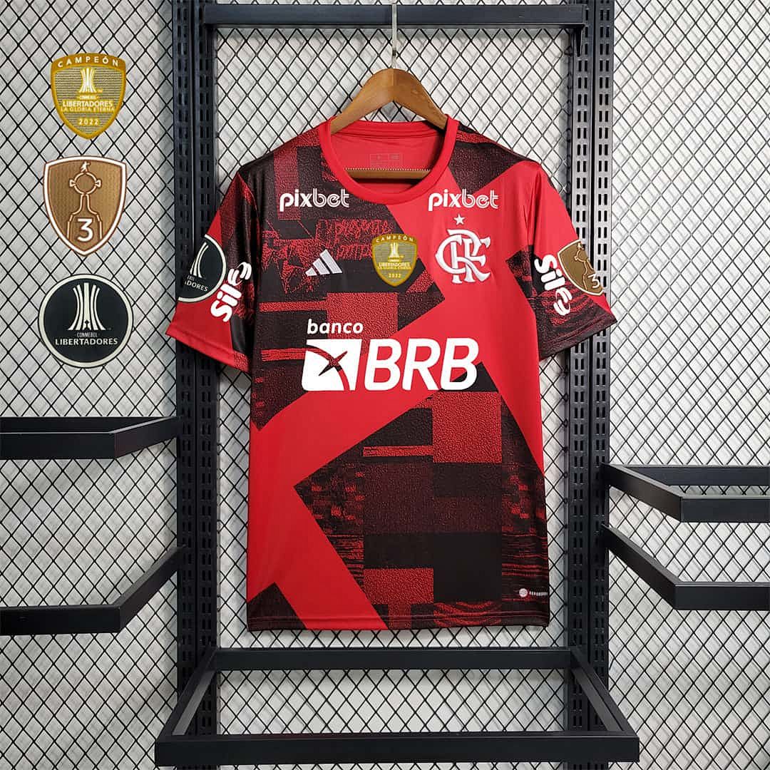 23-24 Flamengo before the game red 10