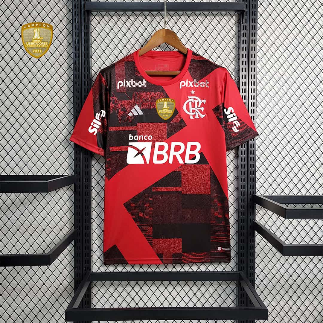 23-24 Flamengo before the game red 7